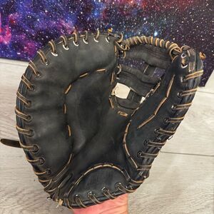 Rawlings RFM 37B Mark McGwire LHT First Base Baseball Glove Black Leather 11"